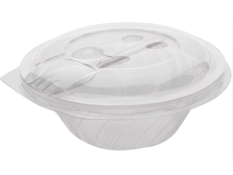 TUB Salad Bowl Hinged Medium (with fork)