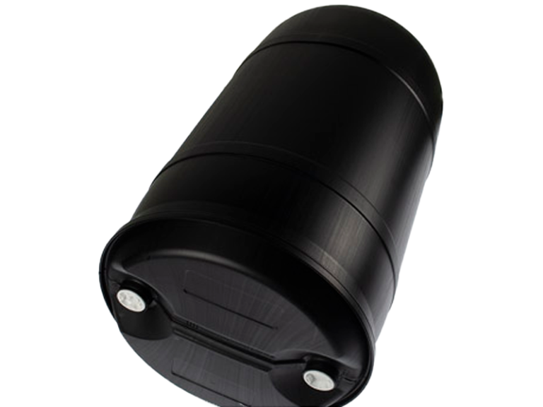 DRUM 200L BLK DG CLOSED HEAD (Locking Ring)