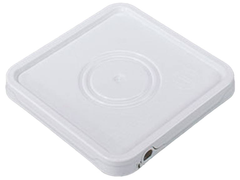 LID 10L White Square DG