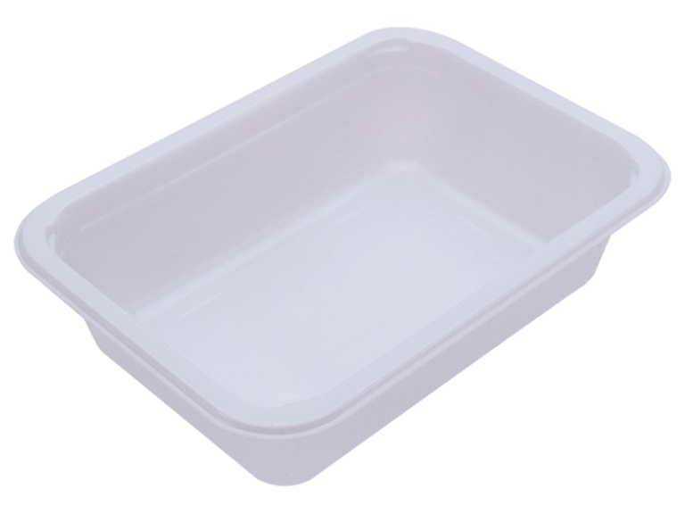 TRAY Ready Meal Deep 1182/48  Rectangle NAT