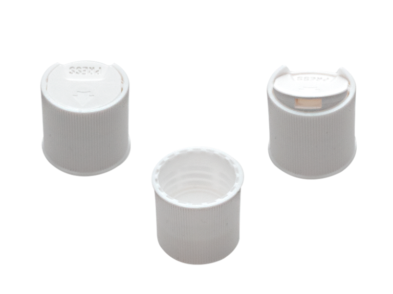 CAP DISPENSING DiscTop Ribbed 24-410