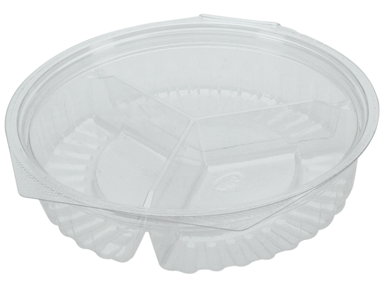 TUB Sho-bowl with Hinged flat lid 3 conpartments