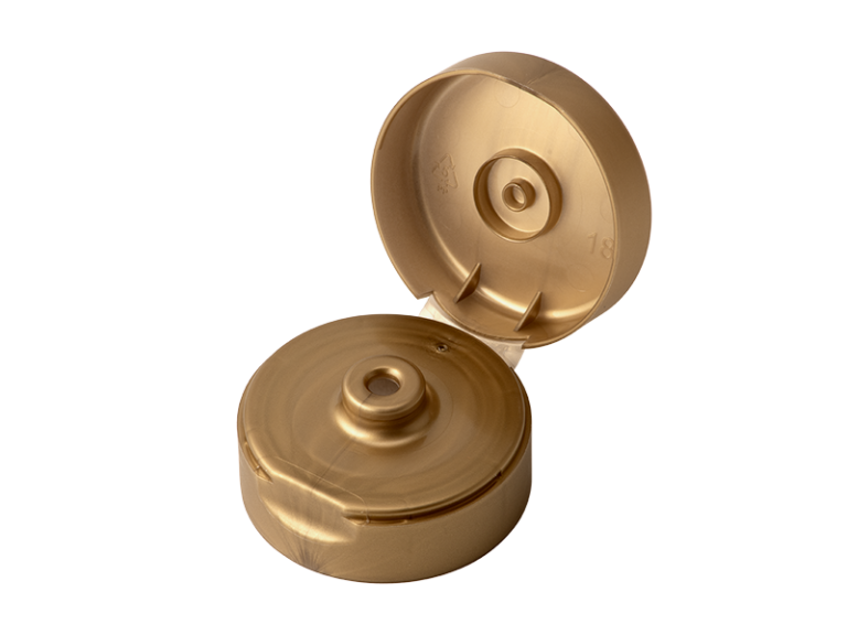 CAP 48mm Fliptop 5.0mm Gold