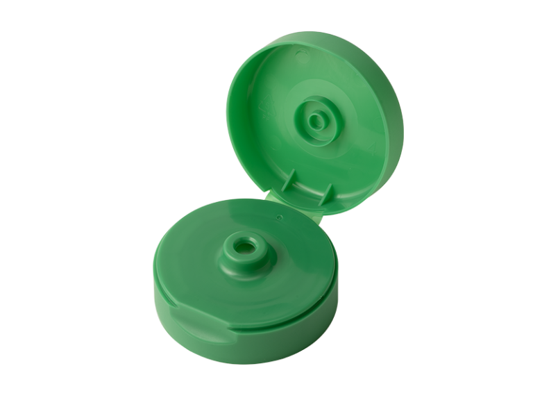 CAP 55mm Fliptop 6.0mm Green